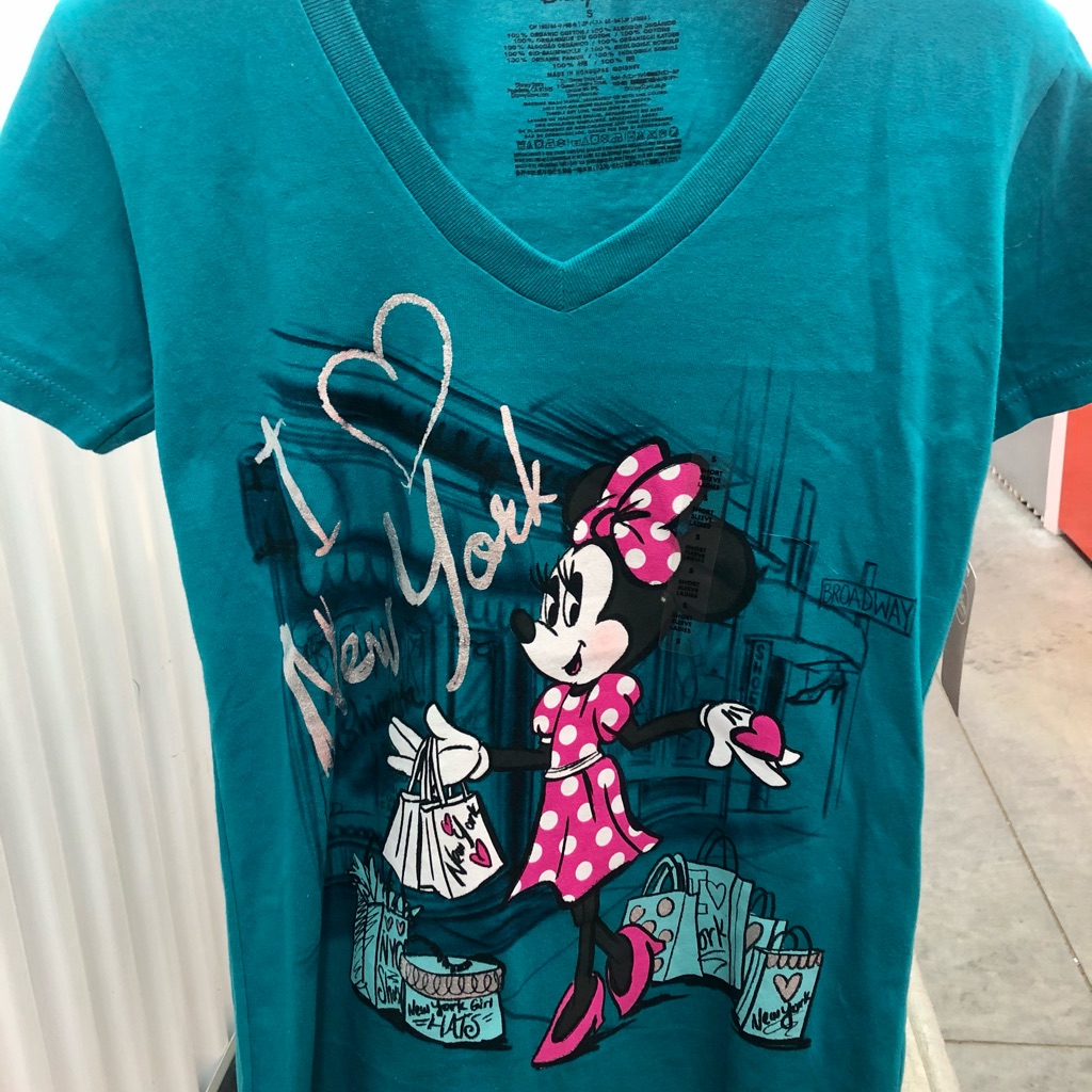 Disney Store Minnie Mouse Small Tshirt Nwt